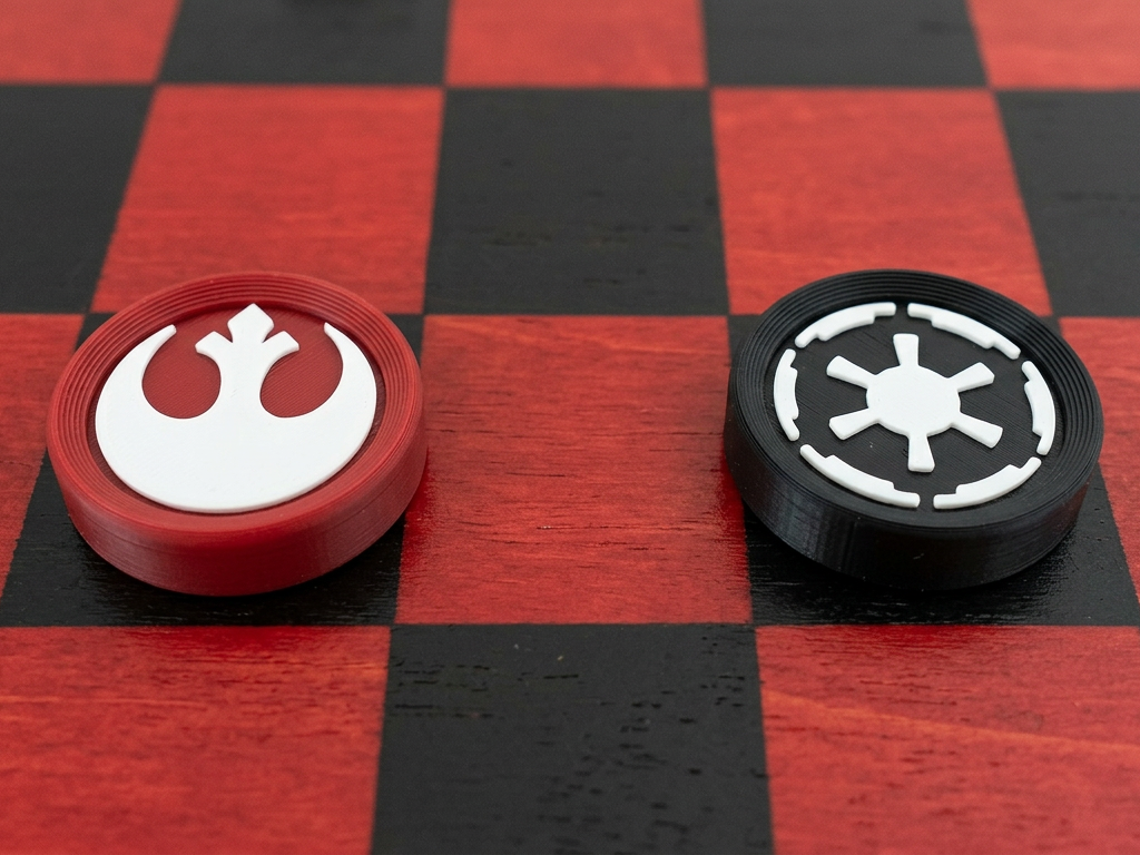 Star Wars Checkers - Empire vs Rebel Alliance
