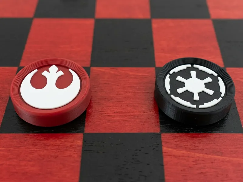 Star Wars Checkers - Empire vs Rebel Alliance