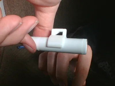 Chapstick keychain clip