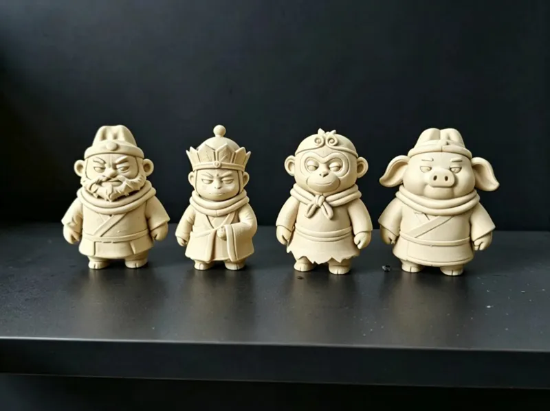 西游记师徒四人Q版公仔
