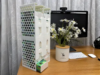 FIFO Tissue Dispenser Tissue Box Compatible with Various Tissue Sizes