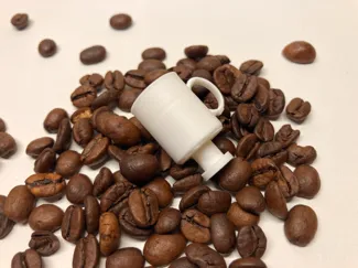 Coffee Mug Croc Charm