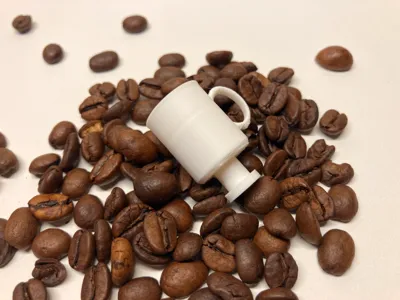 Coffee Mug Croc Charm