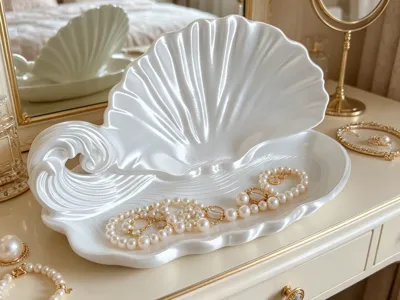 Shell Wave Jewelry Tray