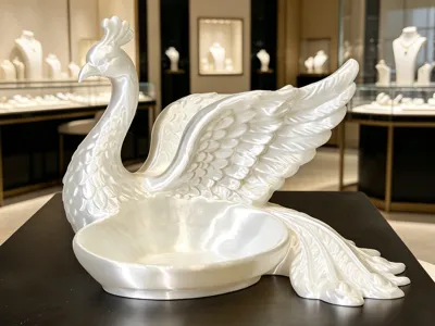 Exquisite Phoenix Tray