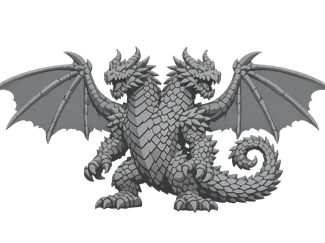 2 headed dragon