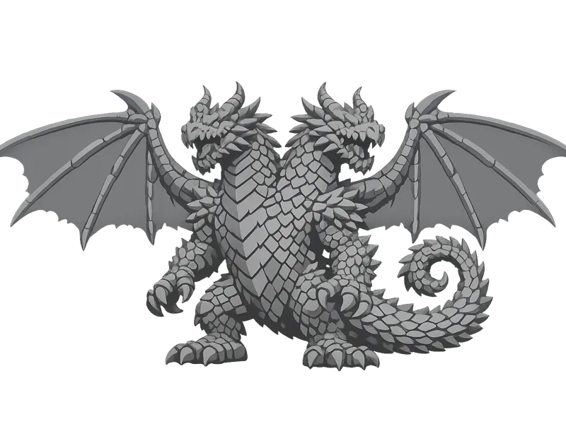 2 headed dragon