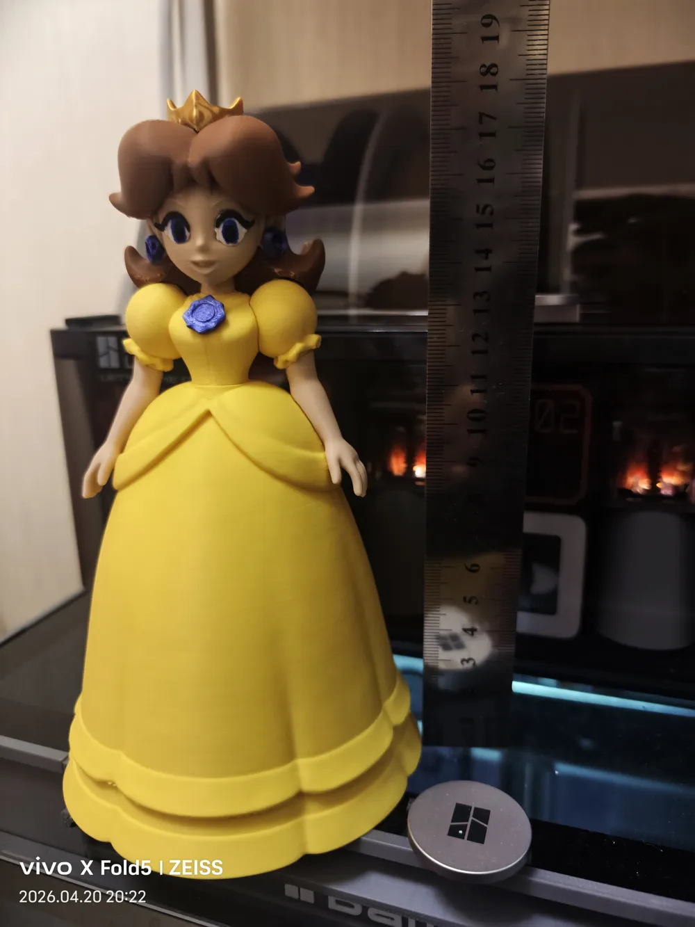 Screenprint Daisy Princess Daisy Multi-Part Print (AMS not required) - Free 3D Print ...