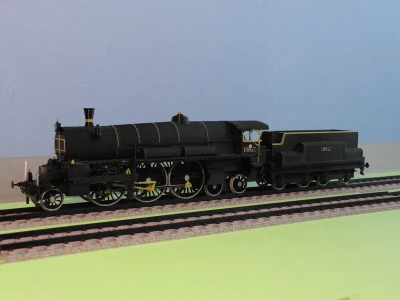 Steam Locomotive 375.0 ČSD "Hrbatá" H0