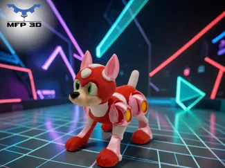 ARTICULATED RUSH - MEGAMAN DOG
