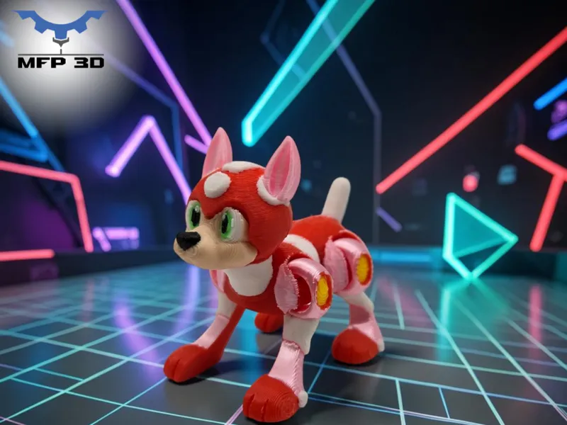 ARTICULATED RUSH - MEGAMAN DOG 