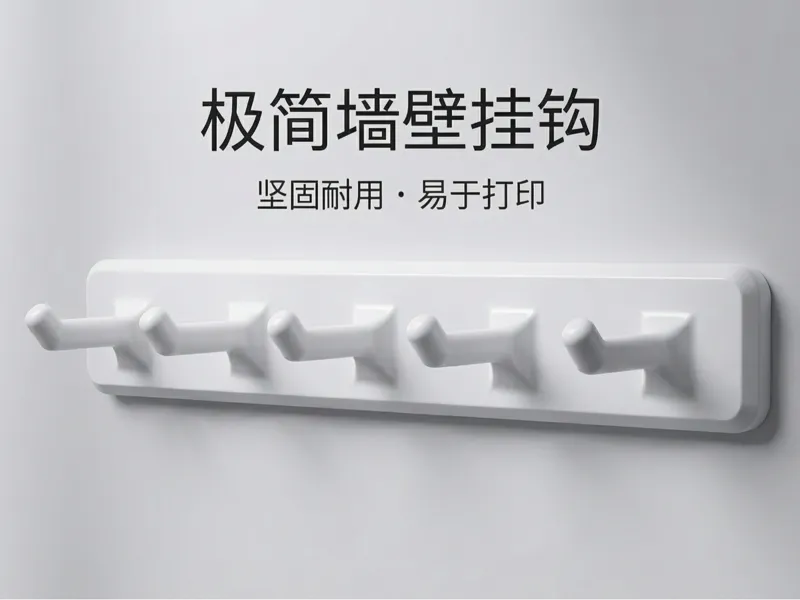 无痕连排挂钩 卫生间镜柜门后首饰粘贴壁挂小钩免打孔收纳