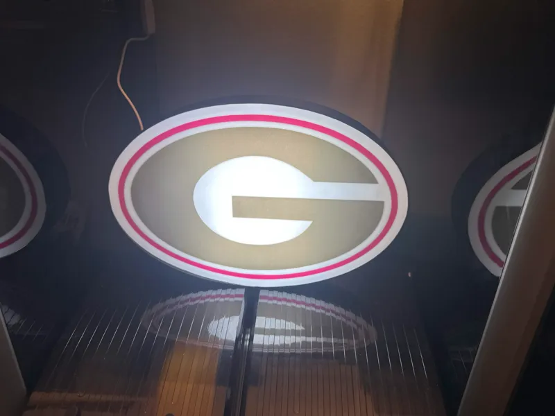 Georgia Bulldogs light box