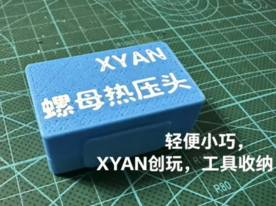 Storage Box for Heat Set Insert Soldering Tips - XYAN Creative Play