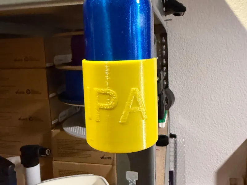 IPA Spray Bottle Holder for Storage Rack