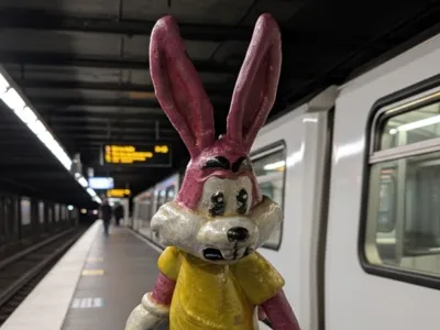 Paris Metro Rabbit