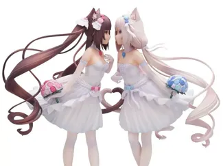Chocola and Vanilla wedding figure!