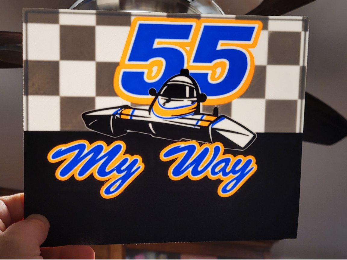 Boite lumineuse My Way 55