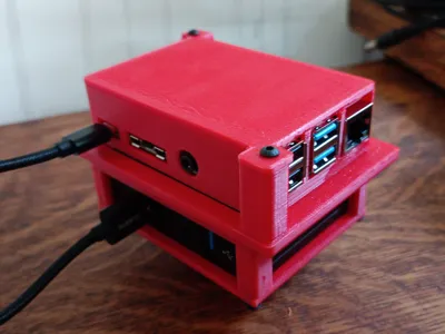 Case for Pi4 and Gemini Mini Power box