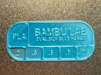Parametric Filament Sample Card