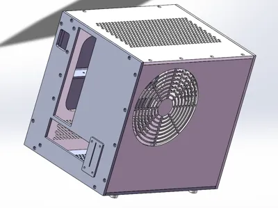 Super spacious ITX mini case