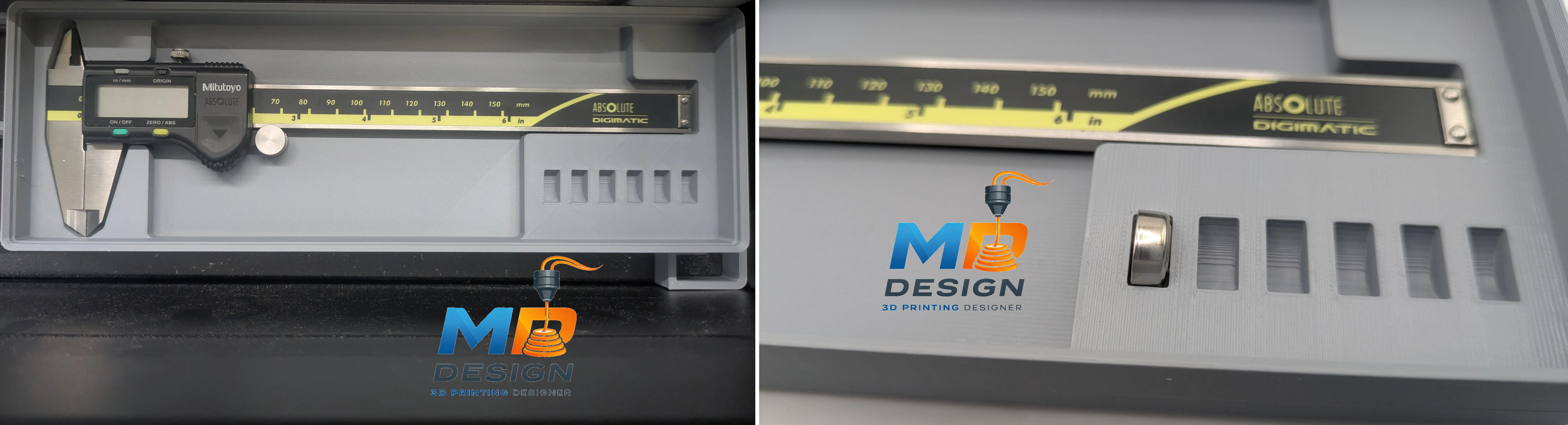 Gridfinity Calipers Gridfinity Caliper Holder - Free 3D Print Model - MakerWorld