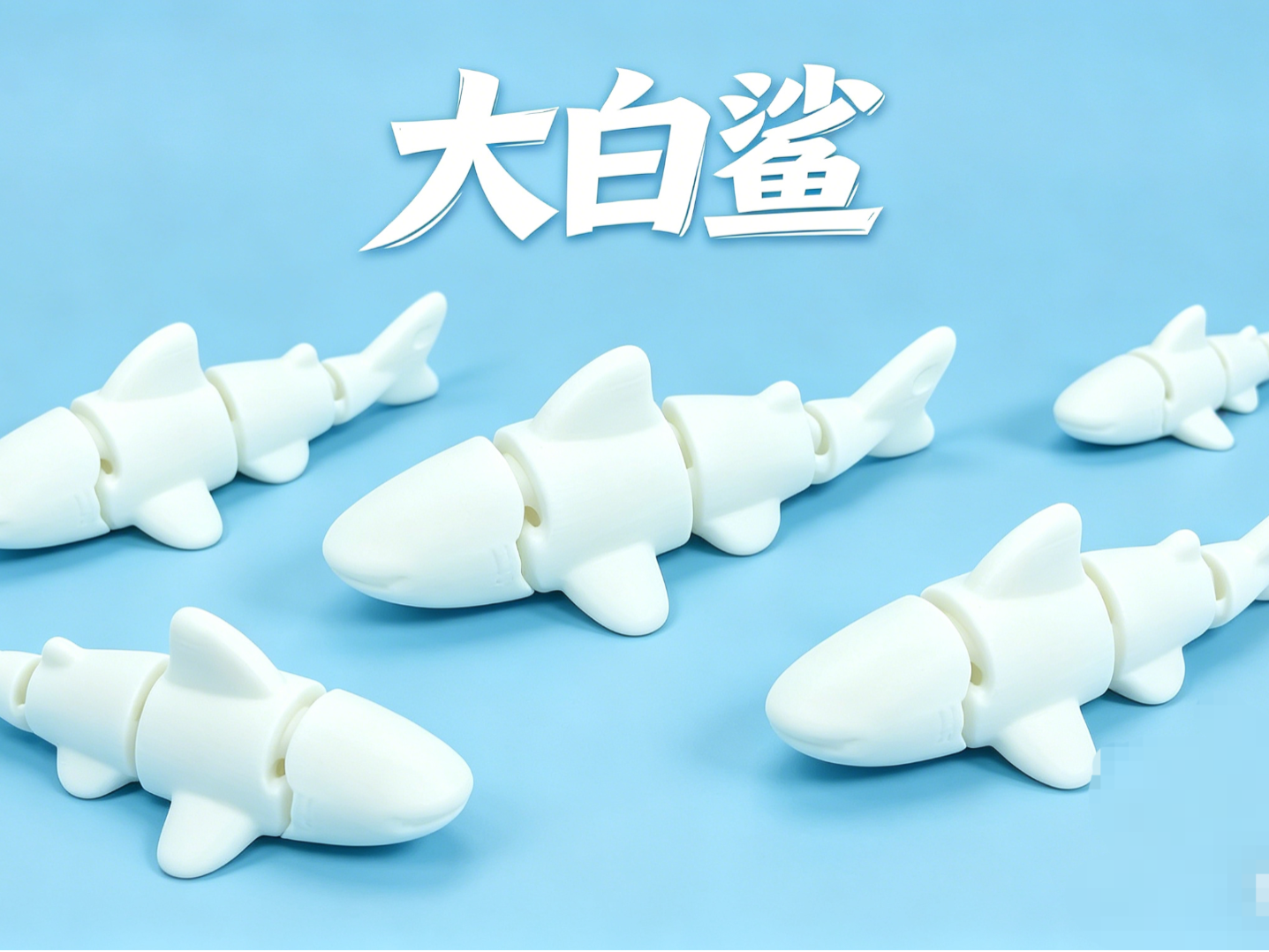 大白鲨-挂件/摆件