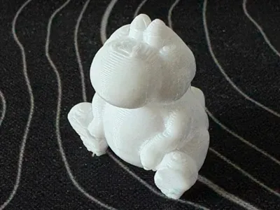 Fat Yoshi - High Detail Chonky Dinosaur