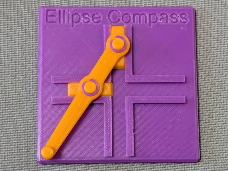 Ellipse Compass - Educational Model