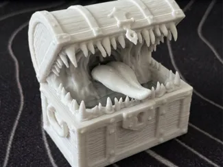 Gluttonous Mimic Chest - D&D Tabletop Monster