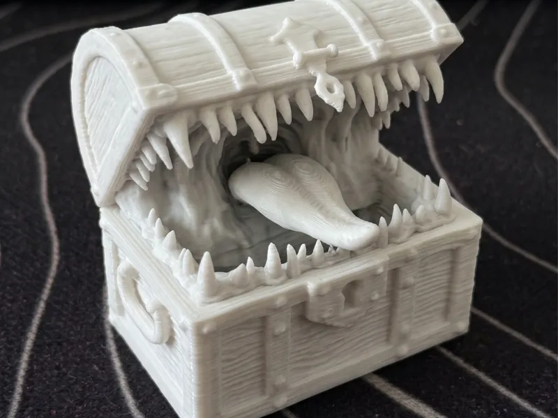 Gluttonous Mimic Chest - D&D Tabletop Monster