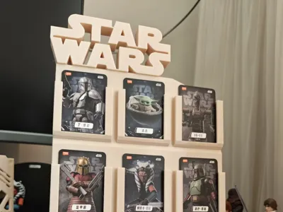 Buluoke Star Version Card Display Wall