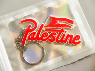 Palestine keychain