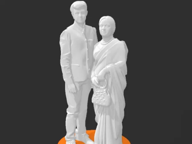 Banuda and Wife 
