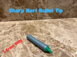 Sharp Nerf Bullet Tip