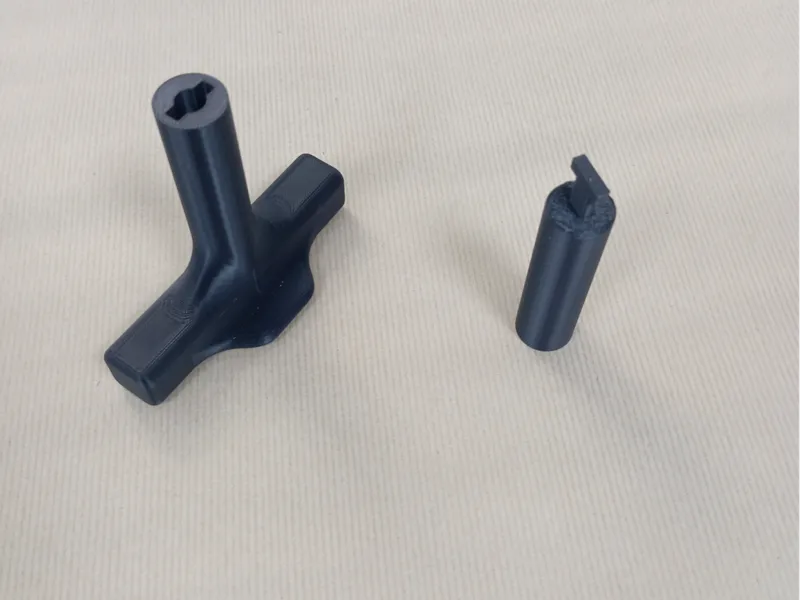 Poussoir + rallonge clips pour cartouche