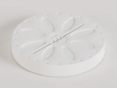 Message Card Holder — Flower Motif | Mother's Day