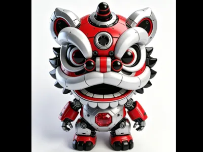 Mechanical Lion Dance
