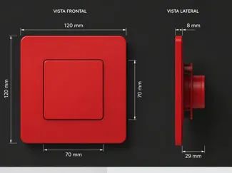 Acabamento para Valvula 
