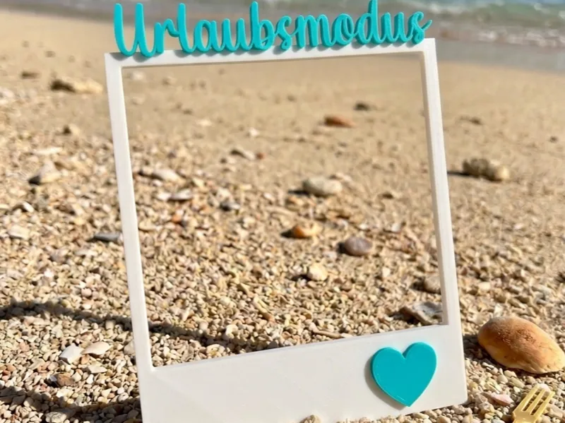 Fotorahmen Urlaubsreif