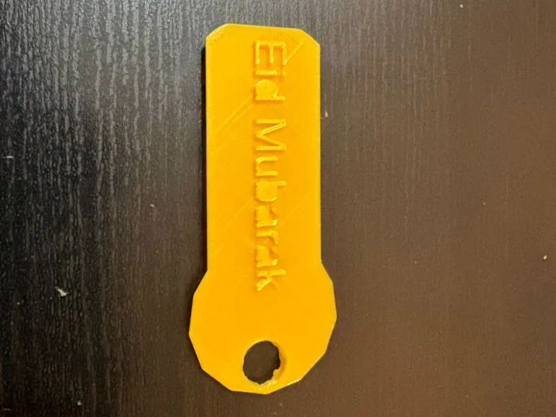 Eid KeyChain