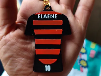 Flamengo Shirt Keychain
