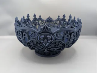 Gothic fruit bowl