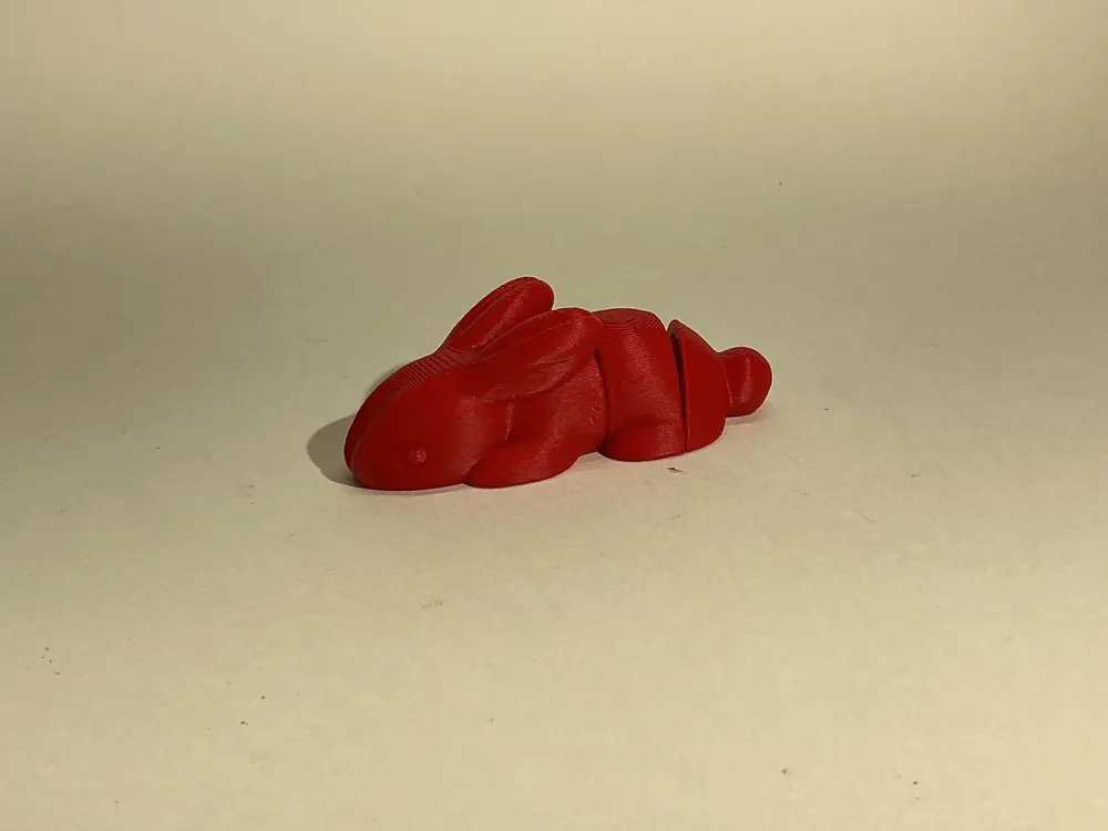 Simple Articulated Rabbit – Flexible Bunny Toy - Free 3D Print Model ...