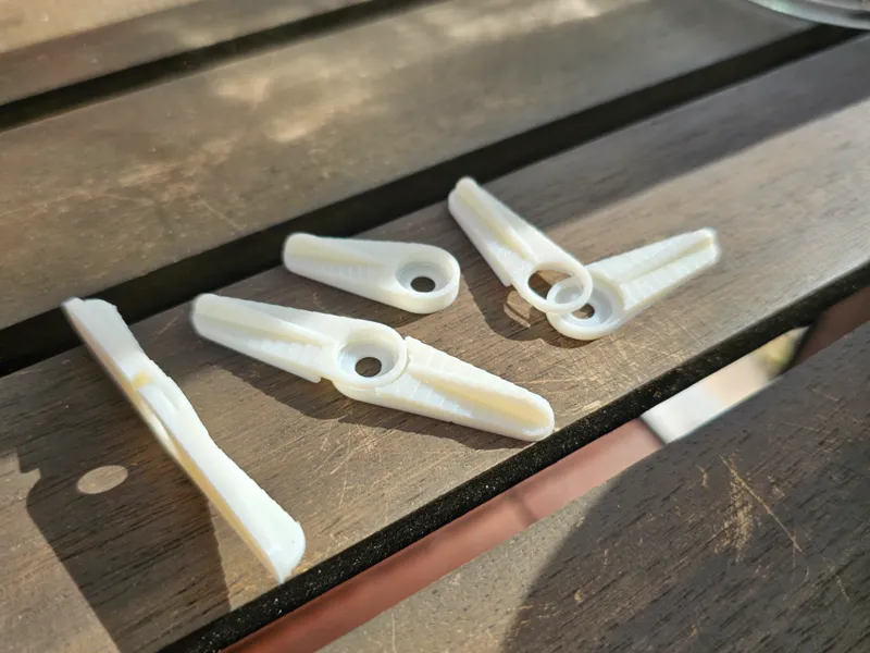 Double Swivel and Single Screen/Glass Clips