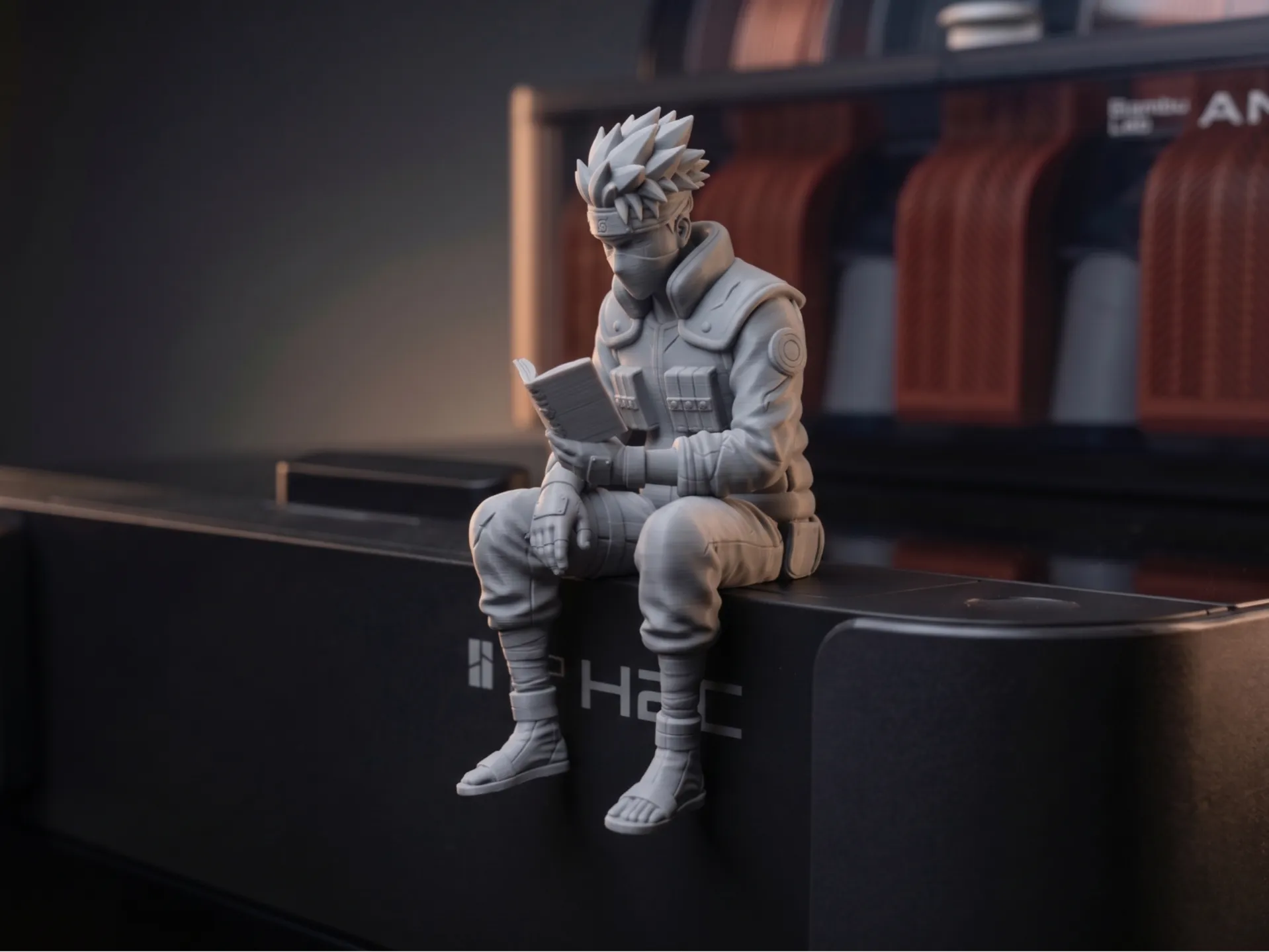 Sitting Kakashi Reading