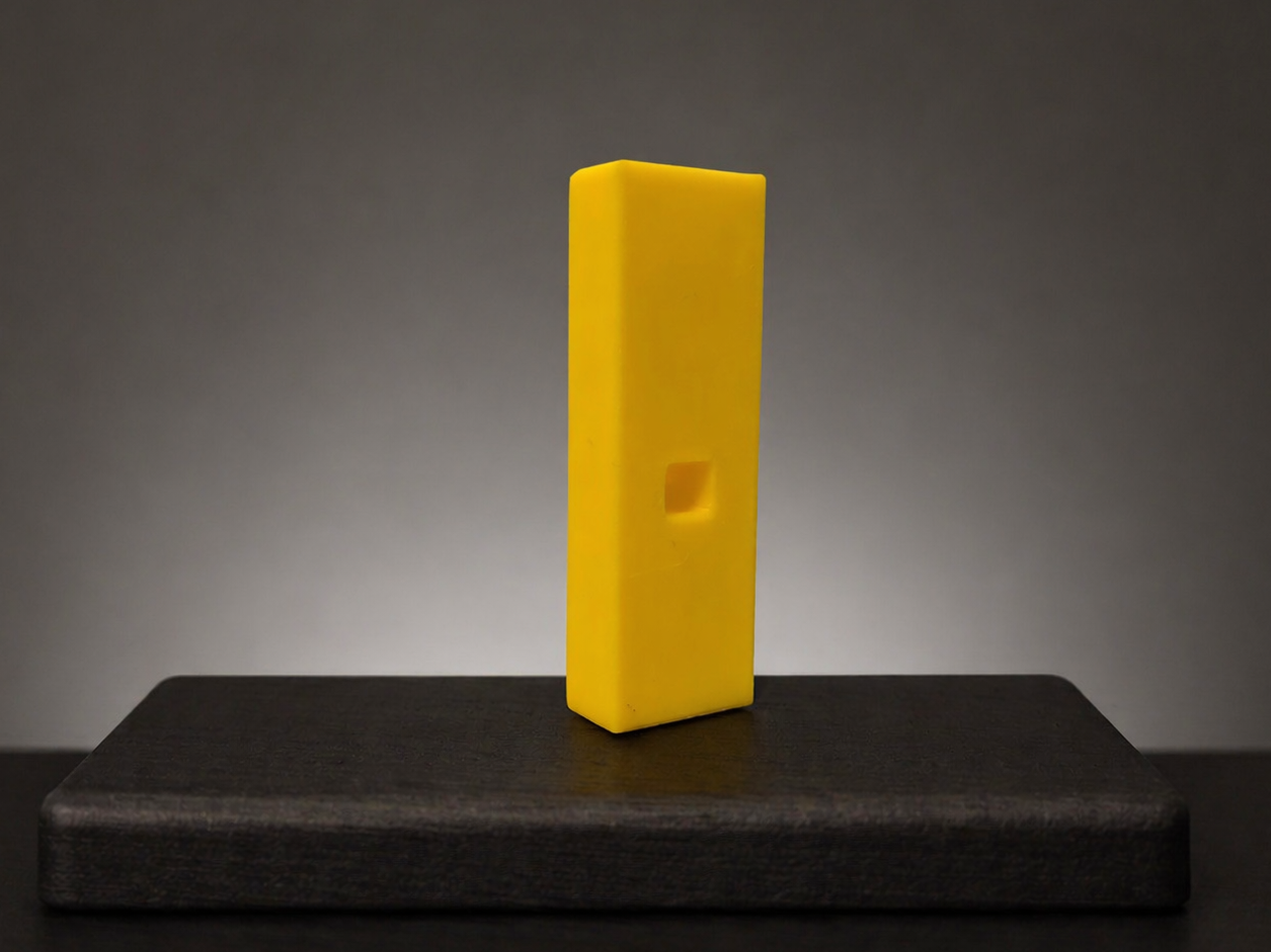 Minimalist Rectangular Whistle