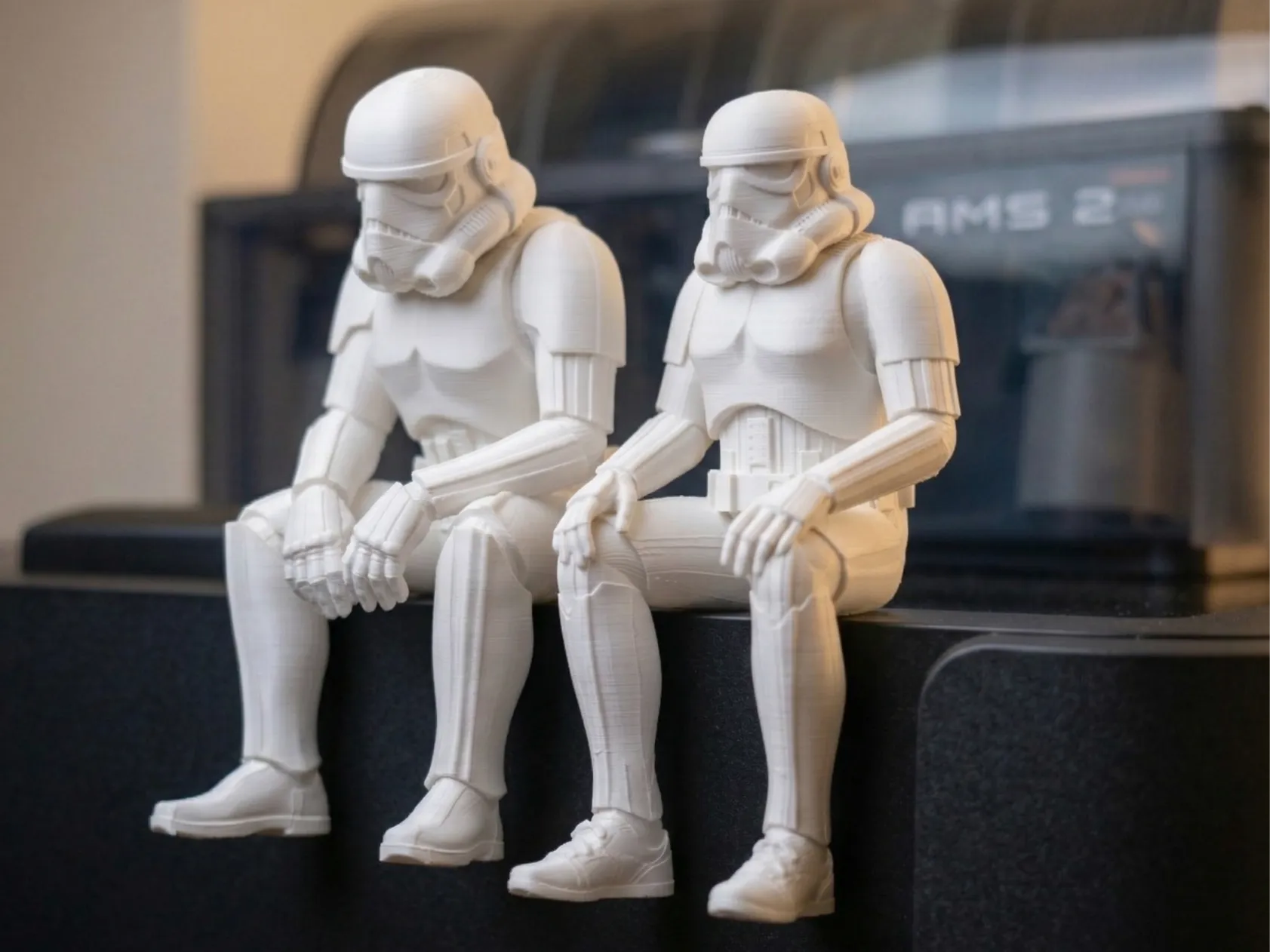 Stormtroopers Sentados - Tristes/Zapatos