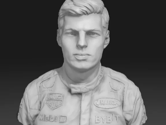 Max Verstappen Bust/Statue