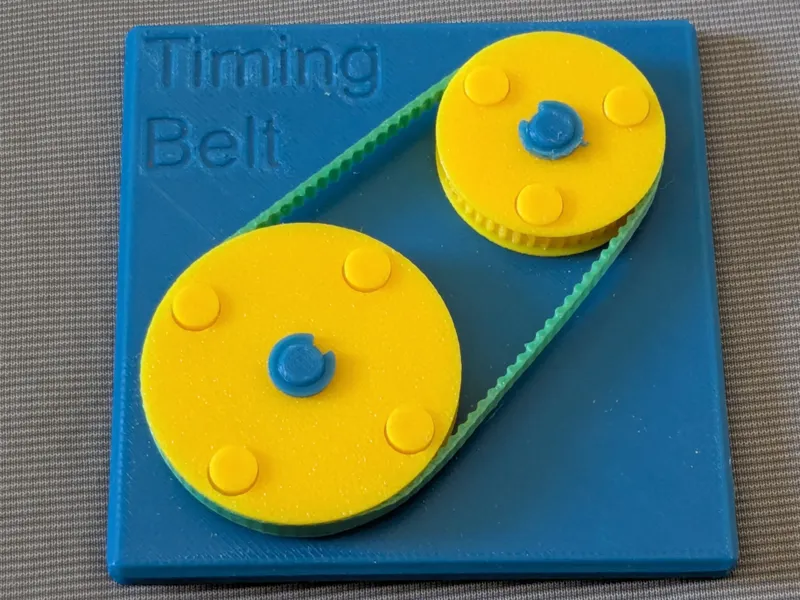 Timing Belt & Pulley - Educational Model